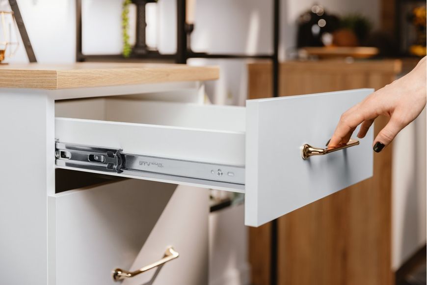 Направляючі 250мм з доводчиком 40кг Versalite Plus+ GTV PK-L-H45-250-B фото