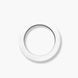 Круглая белая ручка для мебели Circle 64 мм между винтами FX-085-64-07 фото 2