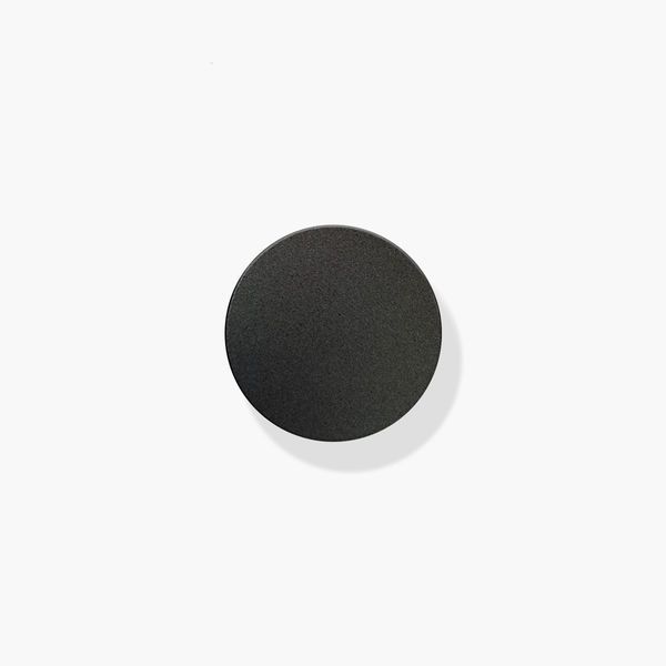 Ручка кнопка для мебели круглая Puck цвет титан DFX-109-107 фото
