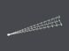 Ножка для стола фигурная белая h-710мм Барселона 014620 фото 1