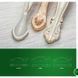 Ручка мебельная белая с золотым рисунком ROYAL2 (werona) 96мм UZ-ROYAL2-96-10-03 фото 4