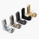 Гачок одинарний меблевий Heel small хром Bravo FHG-073-02 фото 10