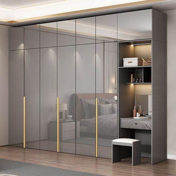 Довга торцева ручка для шафи золота брашована 1200м Long E FX-170-1200-109 фото