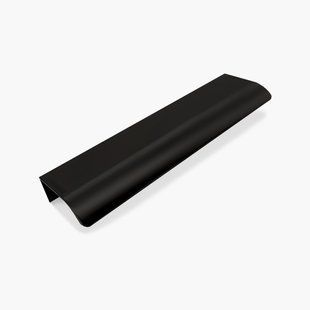 Ручка торцева накладна чорна матова 96мм Bety FX-151-96-04 фото