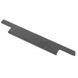 Мебельная ручка торцевая накладная черная матовая 128/150мм Lind GTV UA-LIND-150-128-20M фото 1