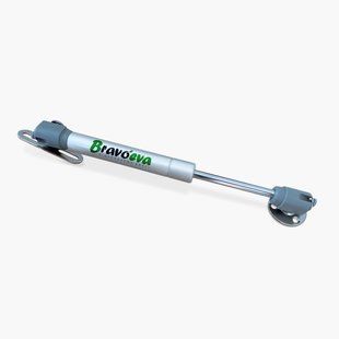 Газлифт для мебели короткий МИНИ 160мм 60N Bravo PU-04-60-Grey фото