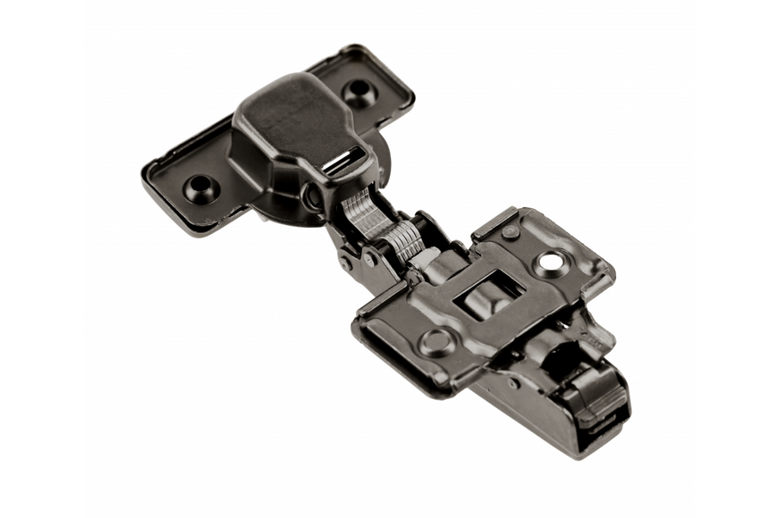 Петля накладная с доводчиком SilentoPro black 3D GTV ZM-HCSL09-3DBEO-20 фото